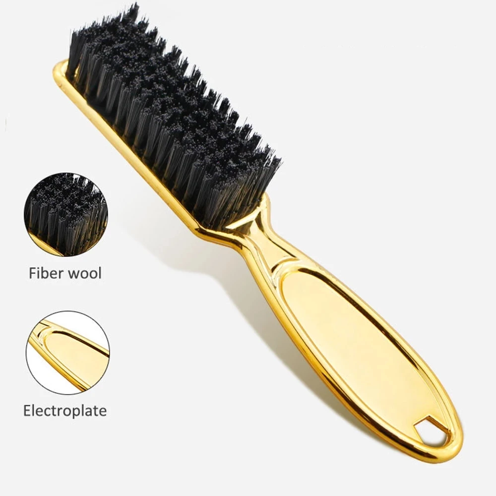 

Long Handle Beard Brush Professional Barber Men Hair Shaving Brush Vintage Facial Cleaning Comb Hairdressing Massage Tool