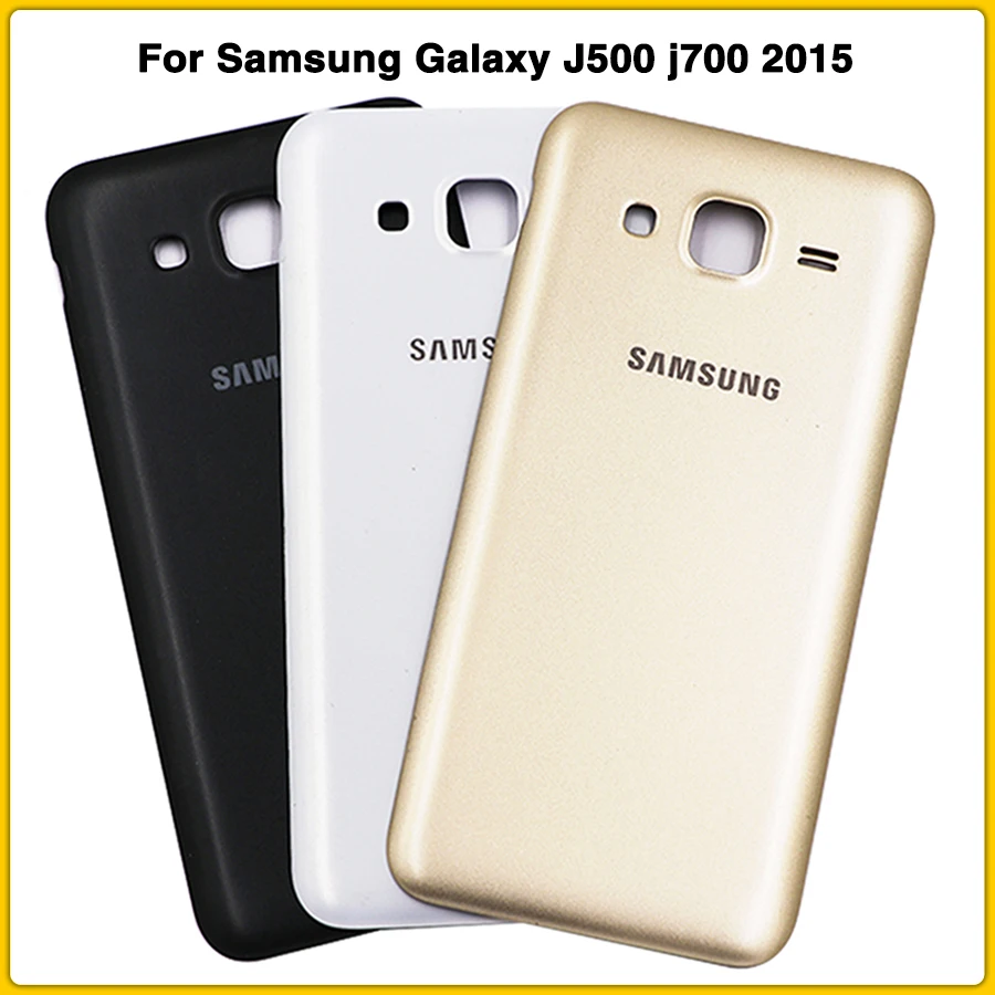 10 шт. чехол на батарейках для samsung Galaxy J5 J7 J500 J500H J500F J700 J700F задняя крышка на батарейках задняя крышка на дверь