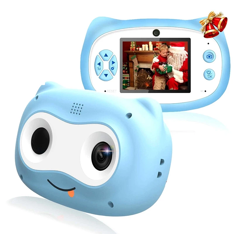 

Kids Camera,Digital Camera1080P HD Shockproof Rechargeable Video Camera for Girls Boys Toddler Outdoor Travel
