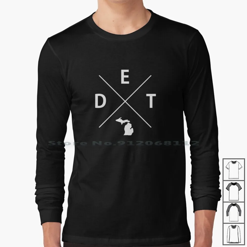 

Detroit , Long Sleeve T Shirt Detroit Motor City