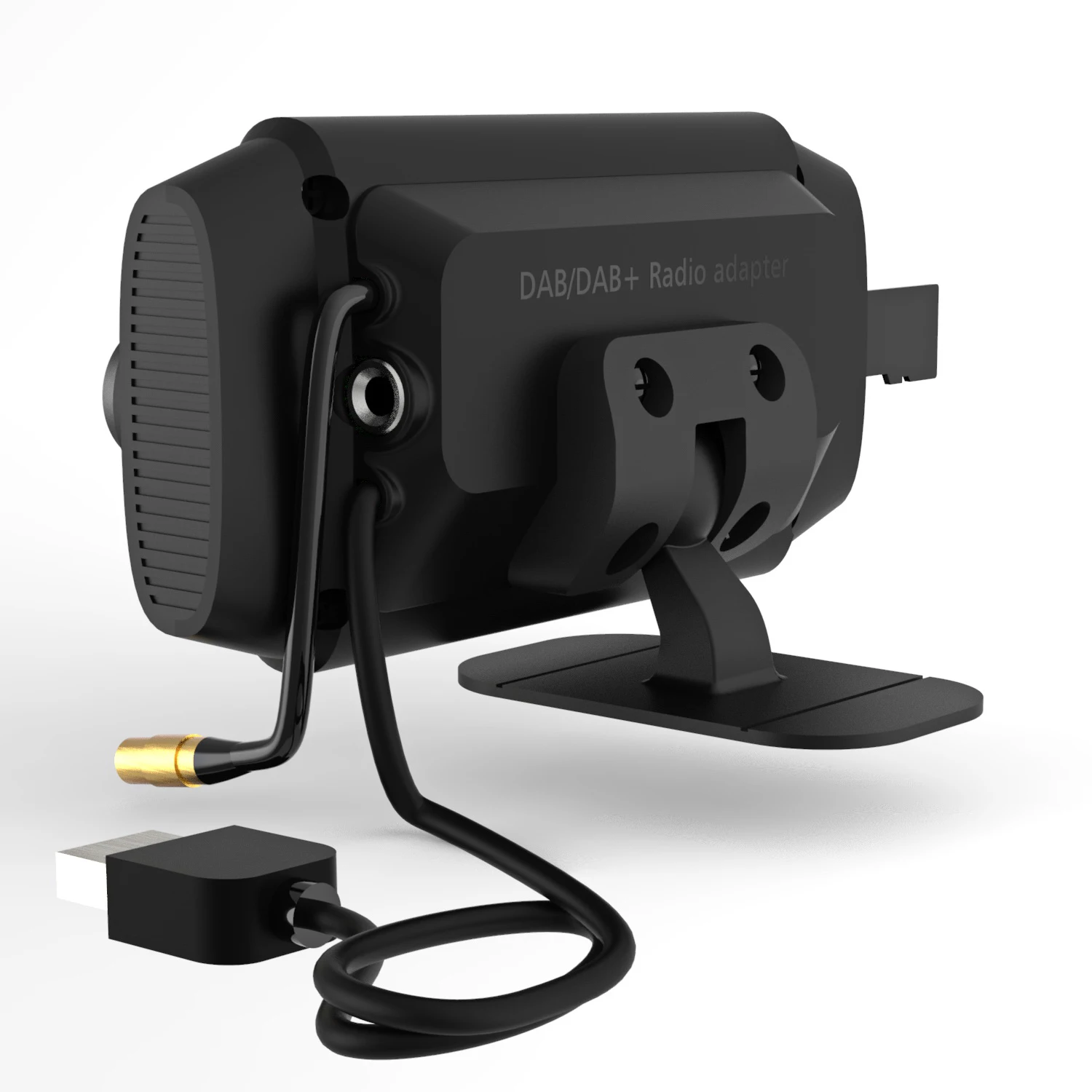 Миниатюрный автомобильный DAB + радиоприемник с Bluetooth плеером поддержка FM