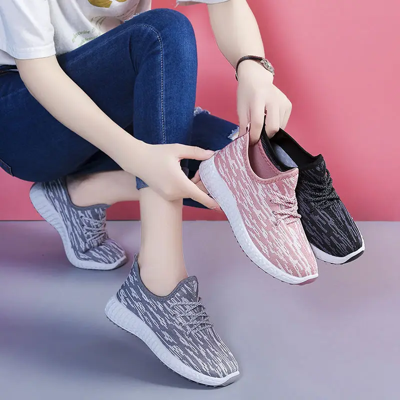 

Summer Mesh Shoes For Women Lightweight Sneakers Women Fashion Casual Walking Shoes Breathable Slip-on Loafers Zapatillas Mujer