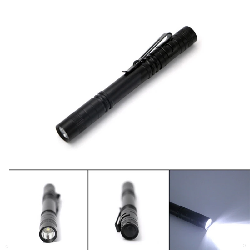 

XPE torch AAAx2 battery 300 lumens camping flash light night ridding hiking searching flashlight