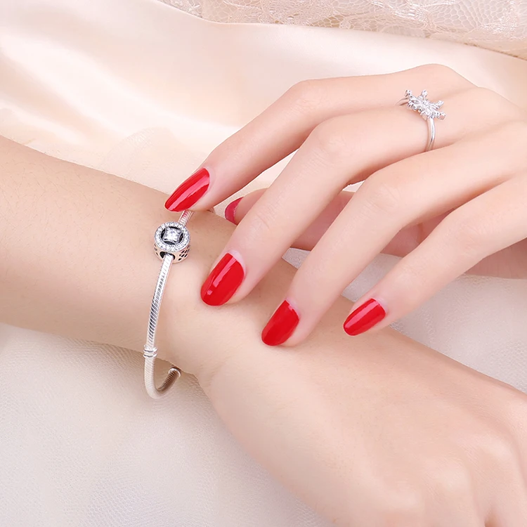 Jewelrypalace натуральная 925 пробы серебро звездное Приглашения подвески-шармы браслеты-Подарки для Для женщин Юбилей Fine Jewelry