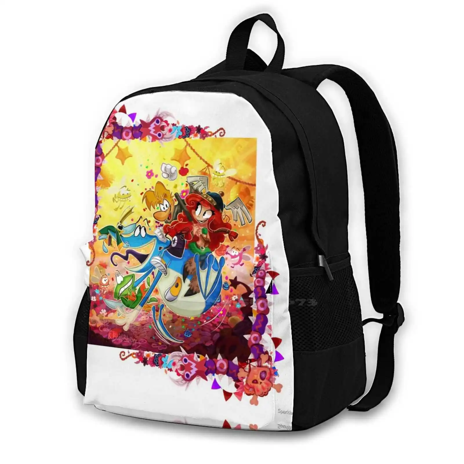 Рюкзак Mirachi Madness для студентов школьная дорожная сумка ноутбука Rayman Raymanlegends игры