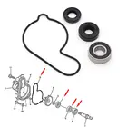 Комплект для ремонта водяного насоса ATV, ремонтные прокладки, уплотнения для YAMAHA YFZ 450 YFZ450 2004 2005 2006 2007 2008 2009 2010 2011 2012