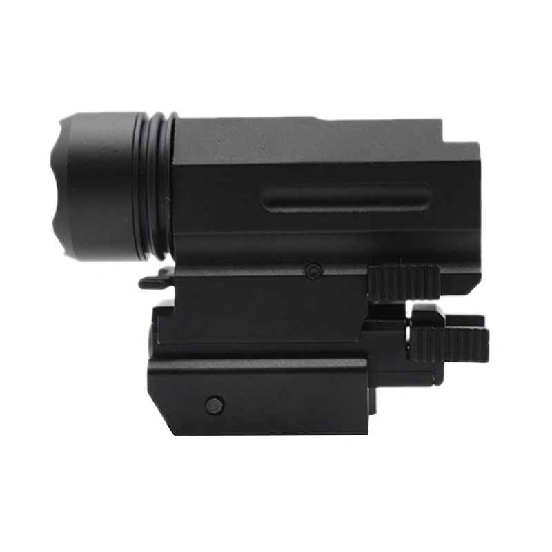 Тактический красный лазерный прицел фонарик для Glock 17 19 18C 20 мм Rail Airsoft пистолет быстрый отсоединитель фонарь для ружья принадлежности для охоты