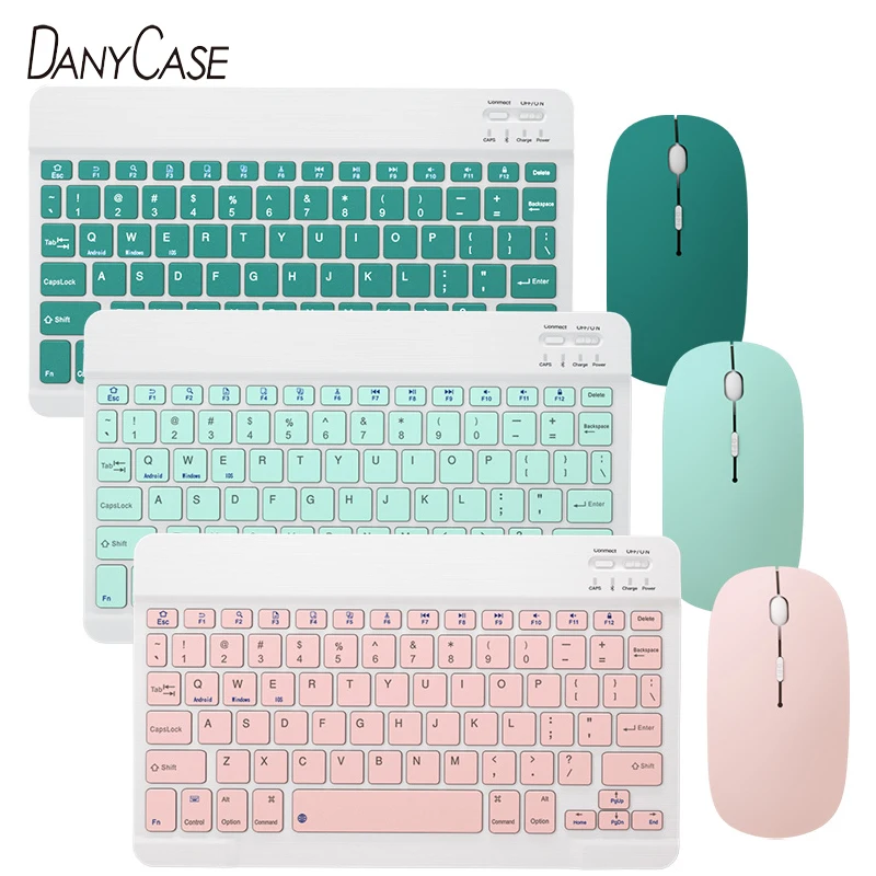 Bluetooth-клавиатура аккумуляторная резиновая для планшета iPad iPhone | Компьютеры и офис