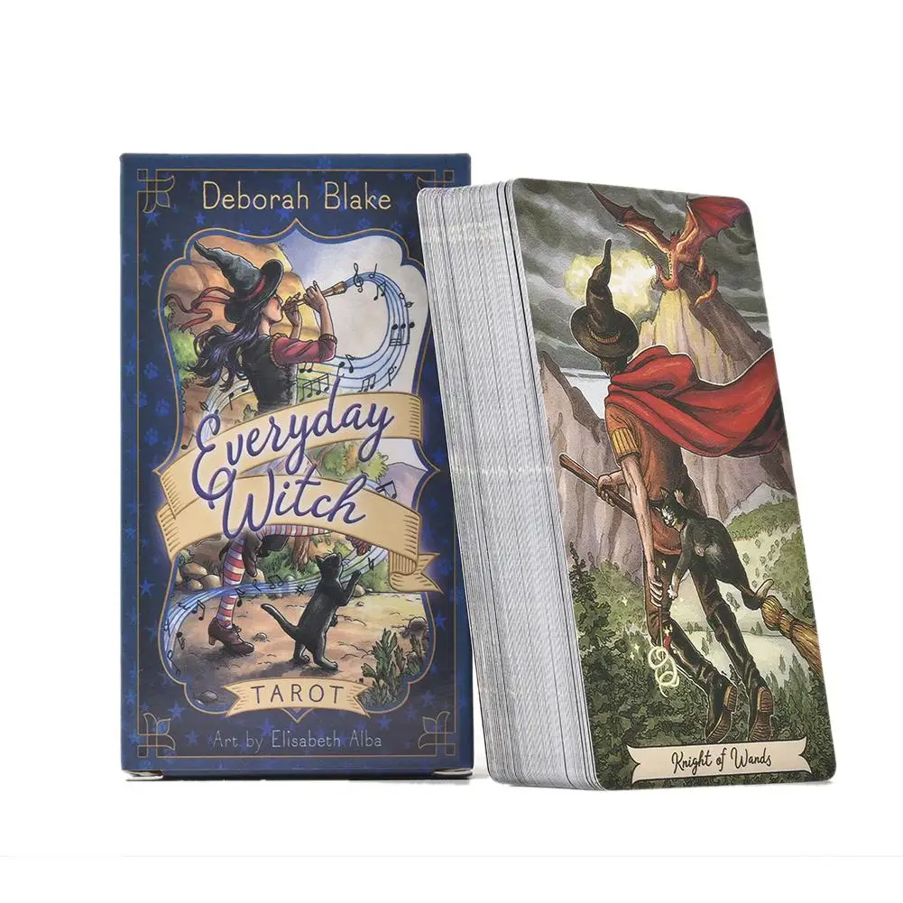 78 шт. повседневные ведьмы Таро карты настольная игра Карта полная английская