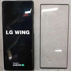 Полное покрытие изогнутое закаленное стекло для LG WING 5G защитная пленка 9H Защитная пленка для LG WING 5G стекло