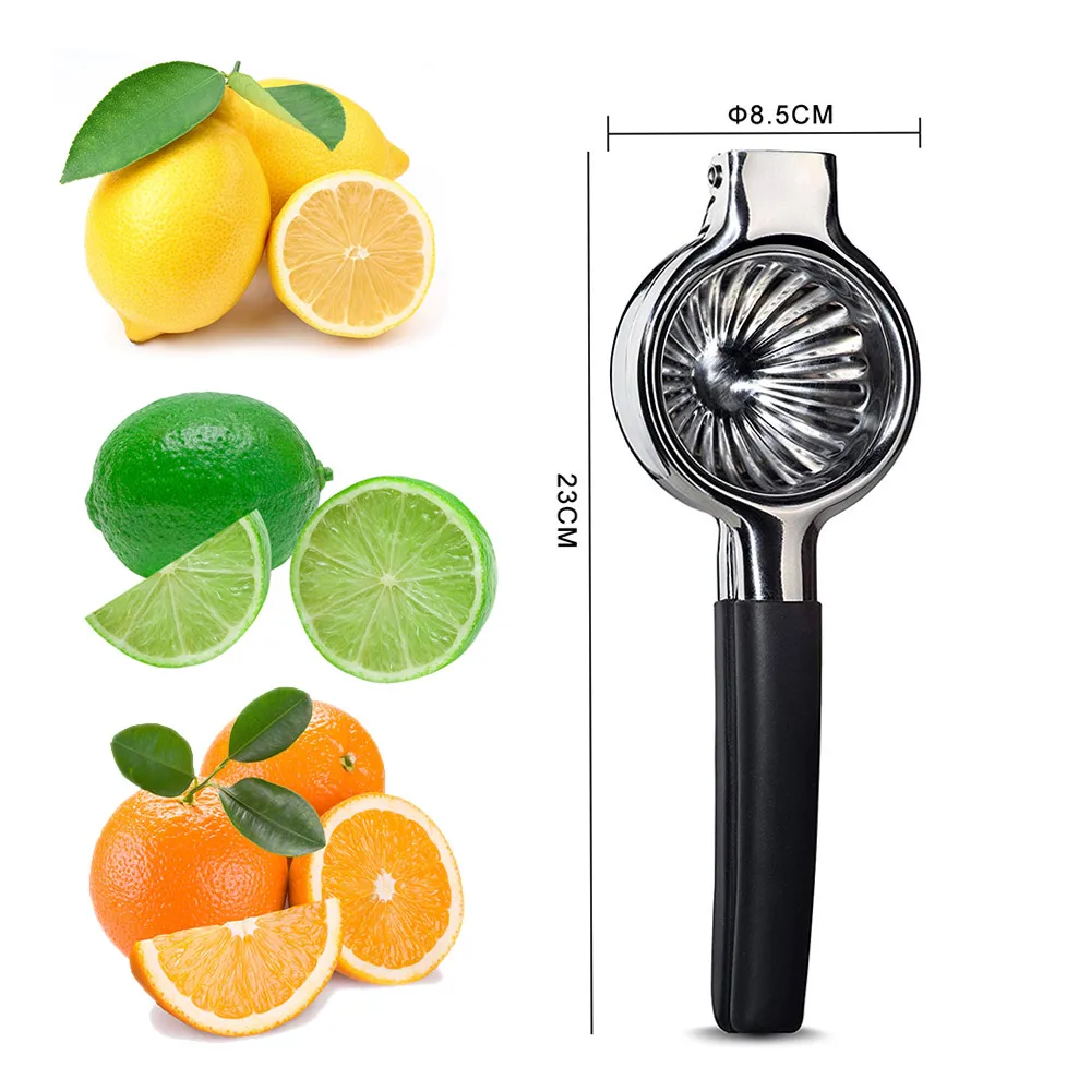 Соковыжималка для лимонов из нержавеющей стали ручная соковыжималка цитрусовых