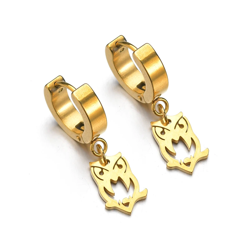 Женские и мужские модные Подвесные серьги в стиле панк с крестом хрящевой