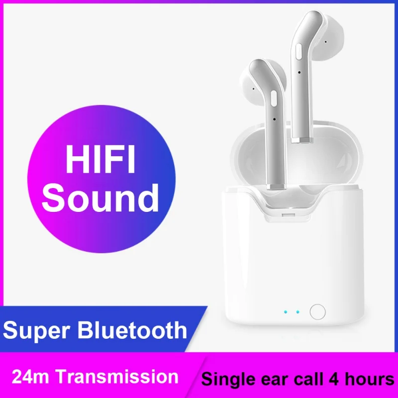 5,0 hi-fi звук истинные беспроводные стерео наушники с зарядным чехлом H17T Bluetooth наушники TWS беспроводные наушники Bluetooth гарнитура