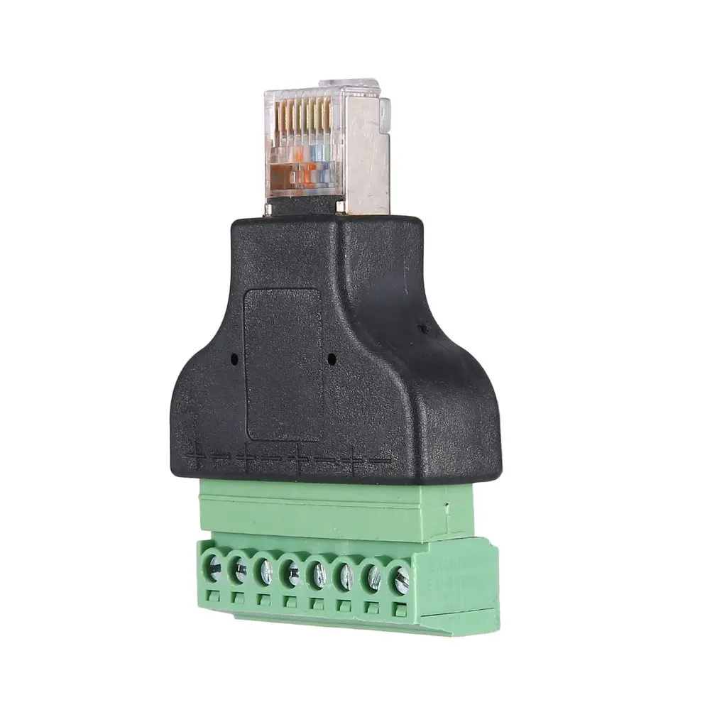 8P8C RJ45 штекер для AV винтовой клеммы 8 Pin CCTV Блок | Обустройство дома