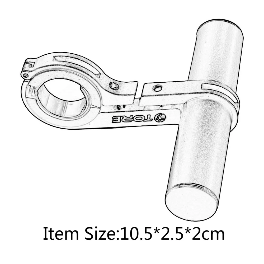

Bike Handlebar Extension Aluminum Alloy Bicycle Mount Extender Holder for Light Lamp Bike Stopwatch Bracket 31.8/25.4mm Hot!