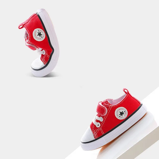 

Spring Autumn Baby Boy Girl Shoes First Walkers Casual Canvas Sneakers Antiskid Soft Sole Infant Newborn Toddler Shoes 6M-3T
