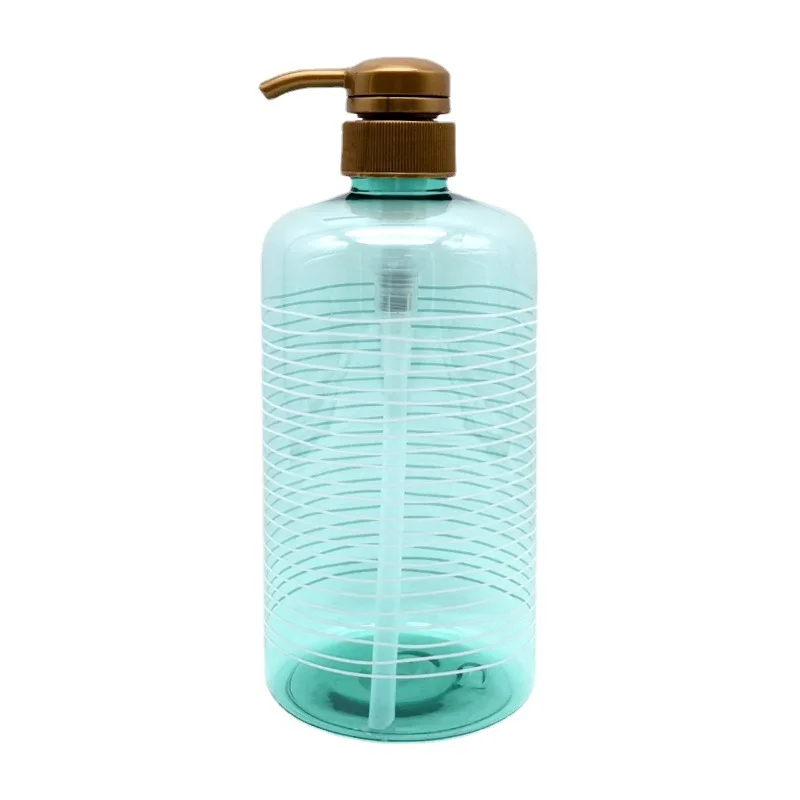 

Pet Large Capacity Plastic Bottle Shower Gel Hand Sanitizer Replacement Bottle Bottle Pressing 750ml