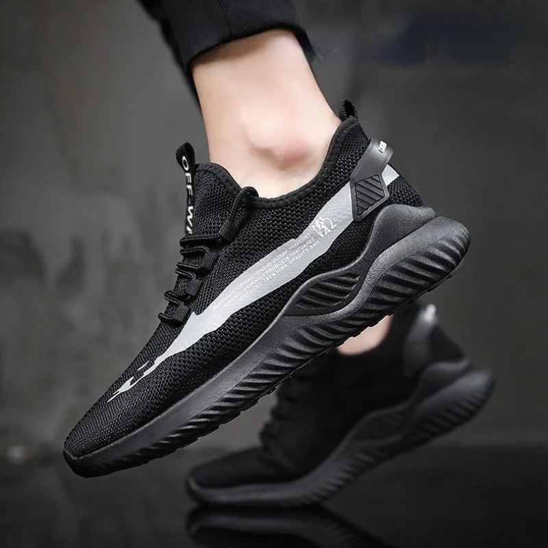 

Sneakers for Men 2021 Men Fashion Sneaker Outdoor White Casual Shoes Thick Bottom Men Vulcanize Shoes Mesh Breathable Men Shoes
