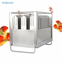 commercial diy ice cream popsicle mould ice pop moulds ice lolly mold durable stainless steel 30 cells stick holder 6 options