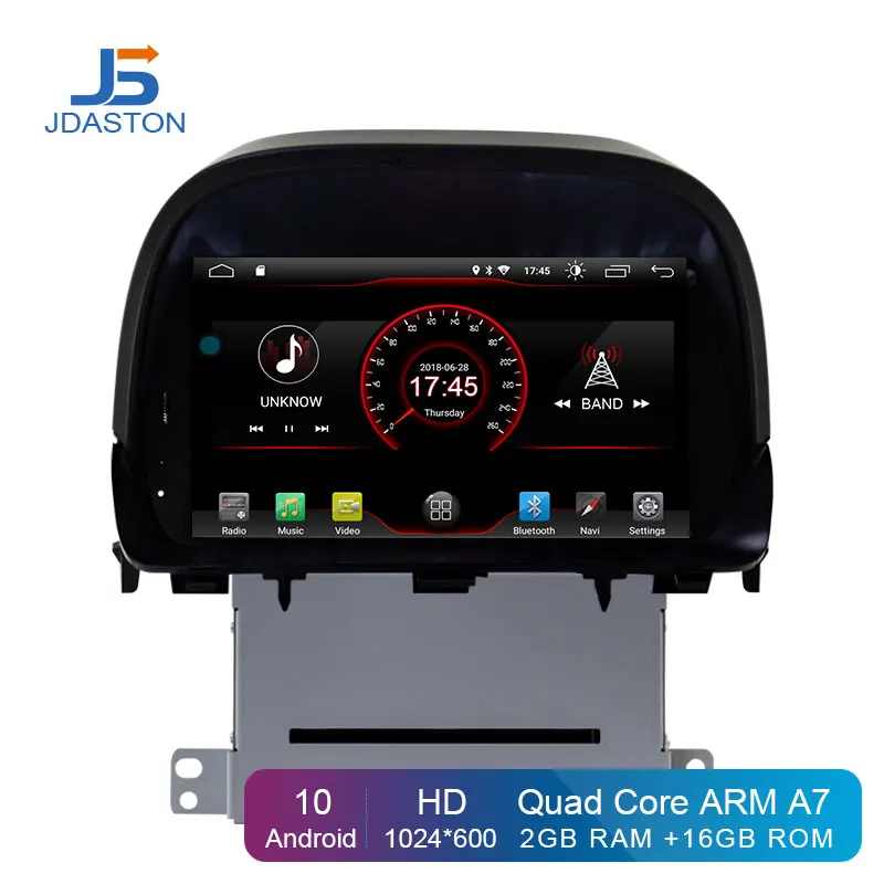 JDASTON 8 дюймов HD Android 9,1 DVD плеер автомобиля для OPEL MOKKA 2 Дин радио gps навигации Мультимедиа Стерео Wi Fi магнитофон