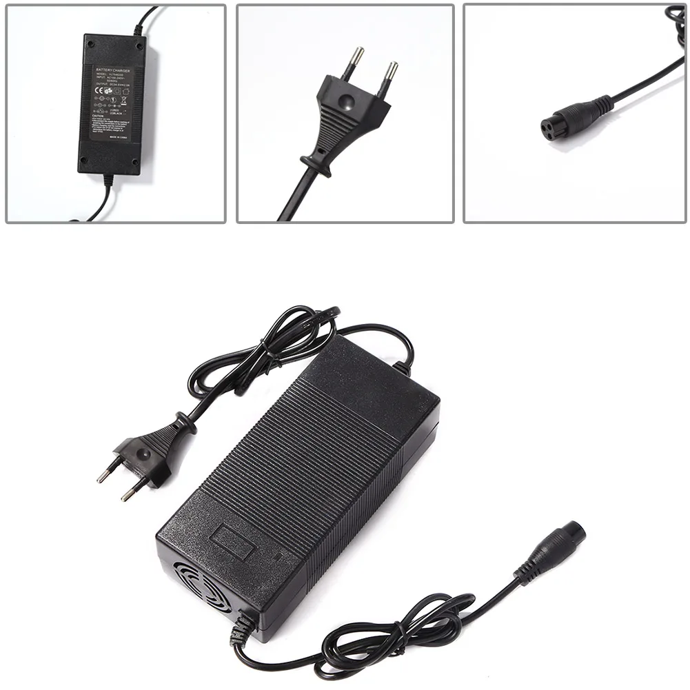 

Electric Scooter Charger Scooter Power Fast Charging Adapter E-scooter DC 24V 2A Battery Charger for Kugoo M4 EU Plug