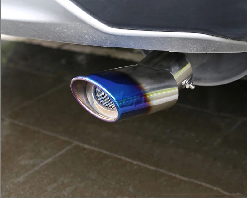 Для Honda CRV CR-V CR V 2007-2011 2012 2013 2014 2015 2016 Наконечник выхлопной трубы из нержавеющей стали Кузовные аксессуары на.