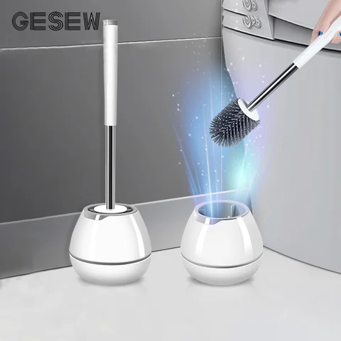 Щетка для унитаза GESEW TPR с длинной ручкой