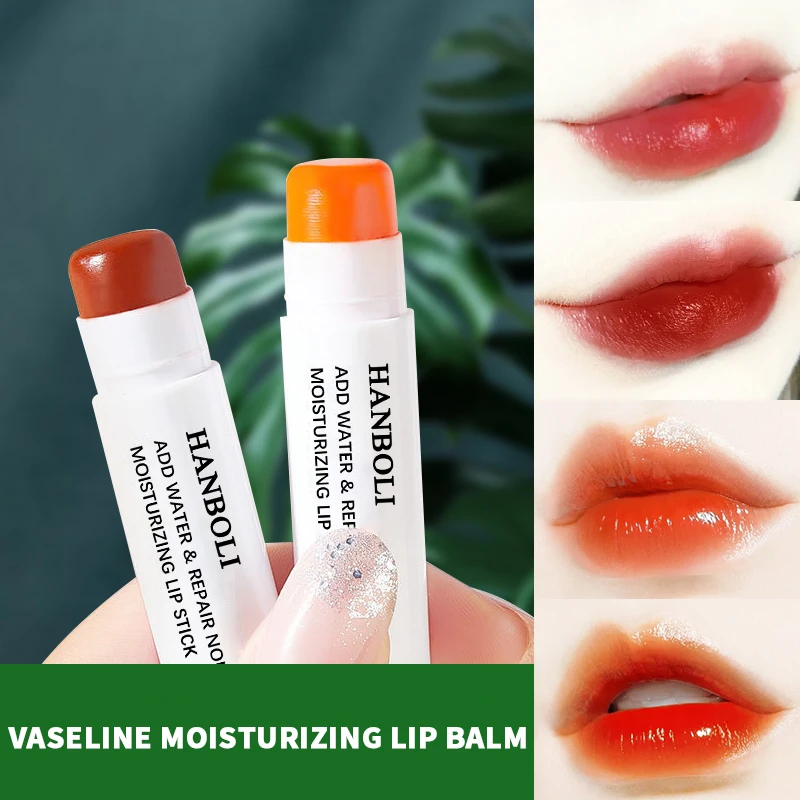 

Color Changing Lip Balm Natural Extract Lipstick Fade Lines Nourishing Moisture Relieve Lip Gloss Dryness Long Lasting Lips Care