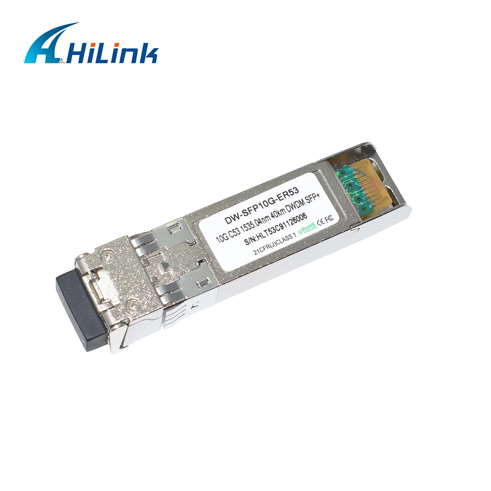 Телекоммуникационное оборудование DWDM SFP + 10G C53 1535.04nm 40 км волокна модуль совместим