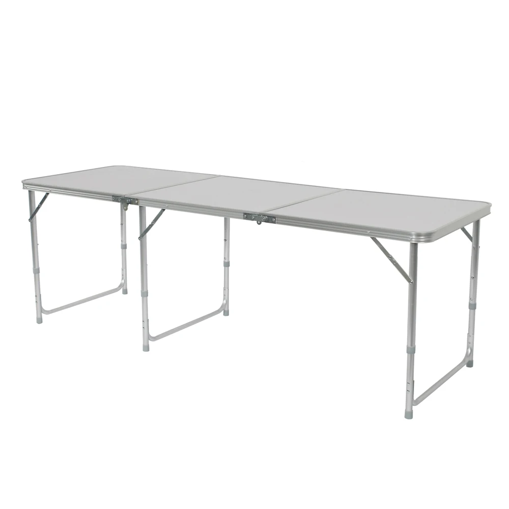 

Portable and Foldable and Easy To Use Quickly and Novel High-quality Household Aluminum Alloy White Folding Table