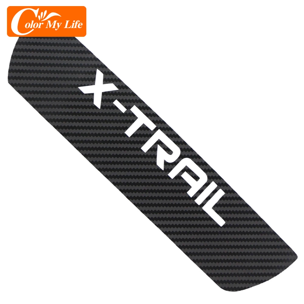 Наклейки из углеродного волокна Color My Life для задних стоп сигналов защитная