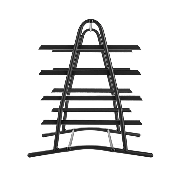 

4 Tiers Black Mesh Filling Desk Letter Paper Storage Tray Organizer for Home Office Use