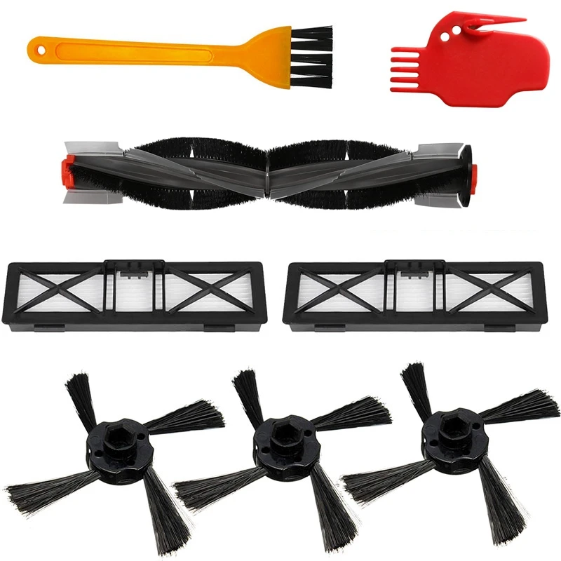 

Combo Brush Blade Brush and Bristle Brush for Neato Botvac D3 D4 D5 D6 D7 Connected D Series Vacuum Cleaners Kit Parts
