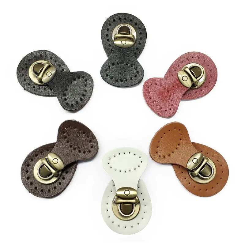 Artificial Leather Magnetic Button Lock Bag Snap Closure Buckle Clasp Replacement DIY Handbag Purse Sewing Accessories | Багаж и сумки