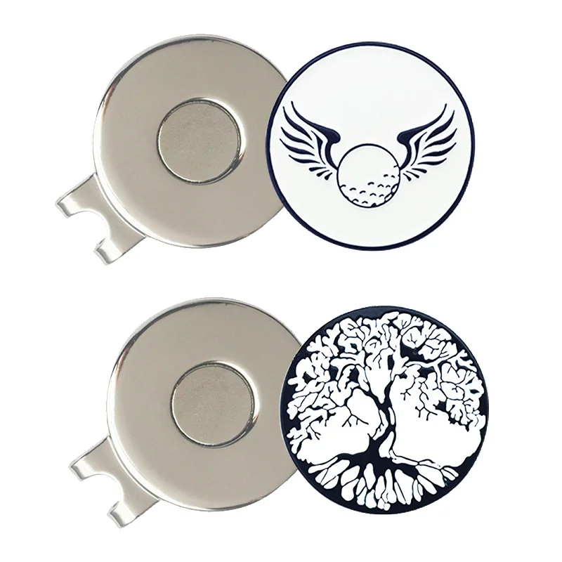 PINMEI Зажимы для маркера и шапки мяча гольфа набор из 2 подарочных наборов женского