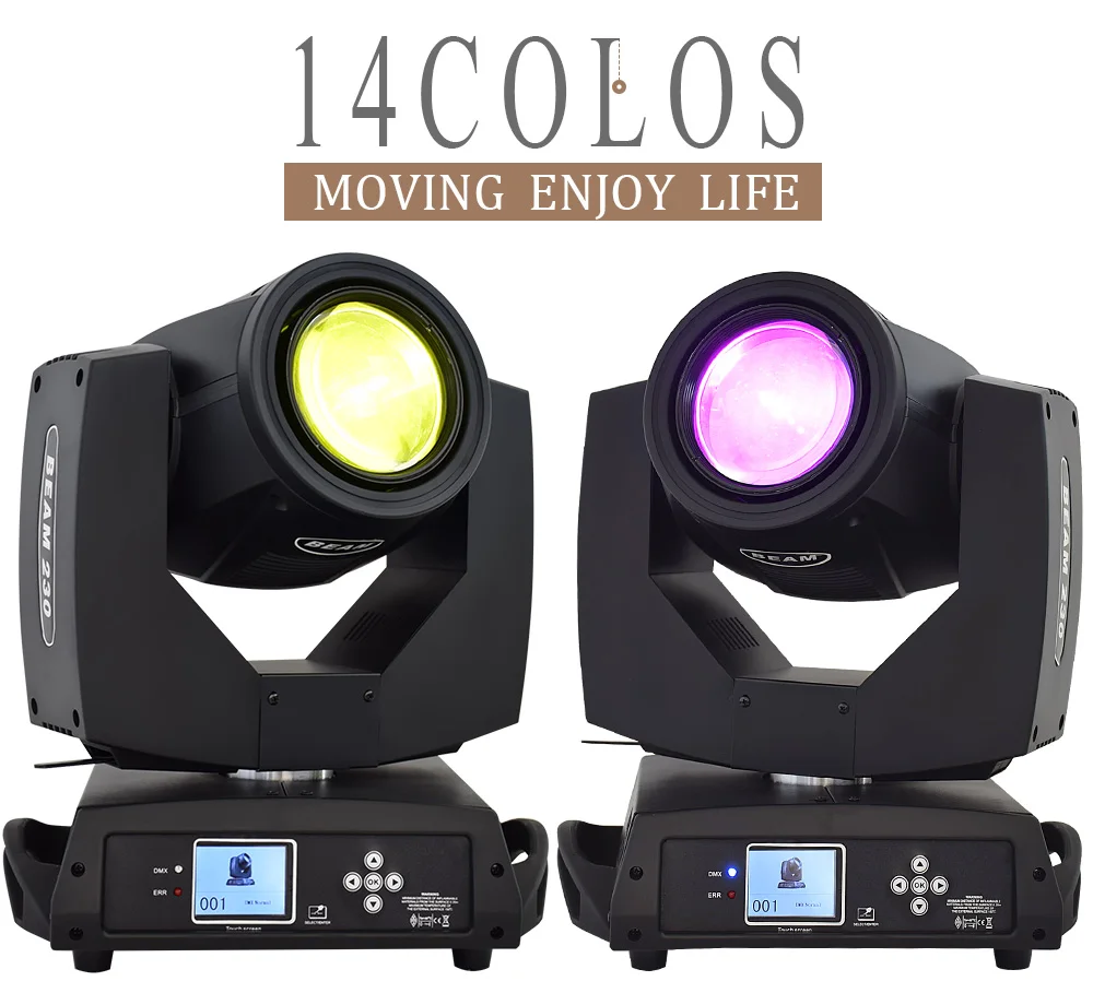 Шарпи 7R 230 Вт движущаяся голова луч светильник Gobo светильник DMX512 контроллер, авто, голос и режим сна профессиональный сценический светильник ing оборудование