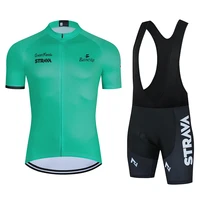 2021 banesto pro team cycling clothing road bike wear racing clothing quick dry mens cycling jersey set ropa ciclismo maillot
