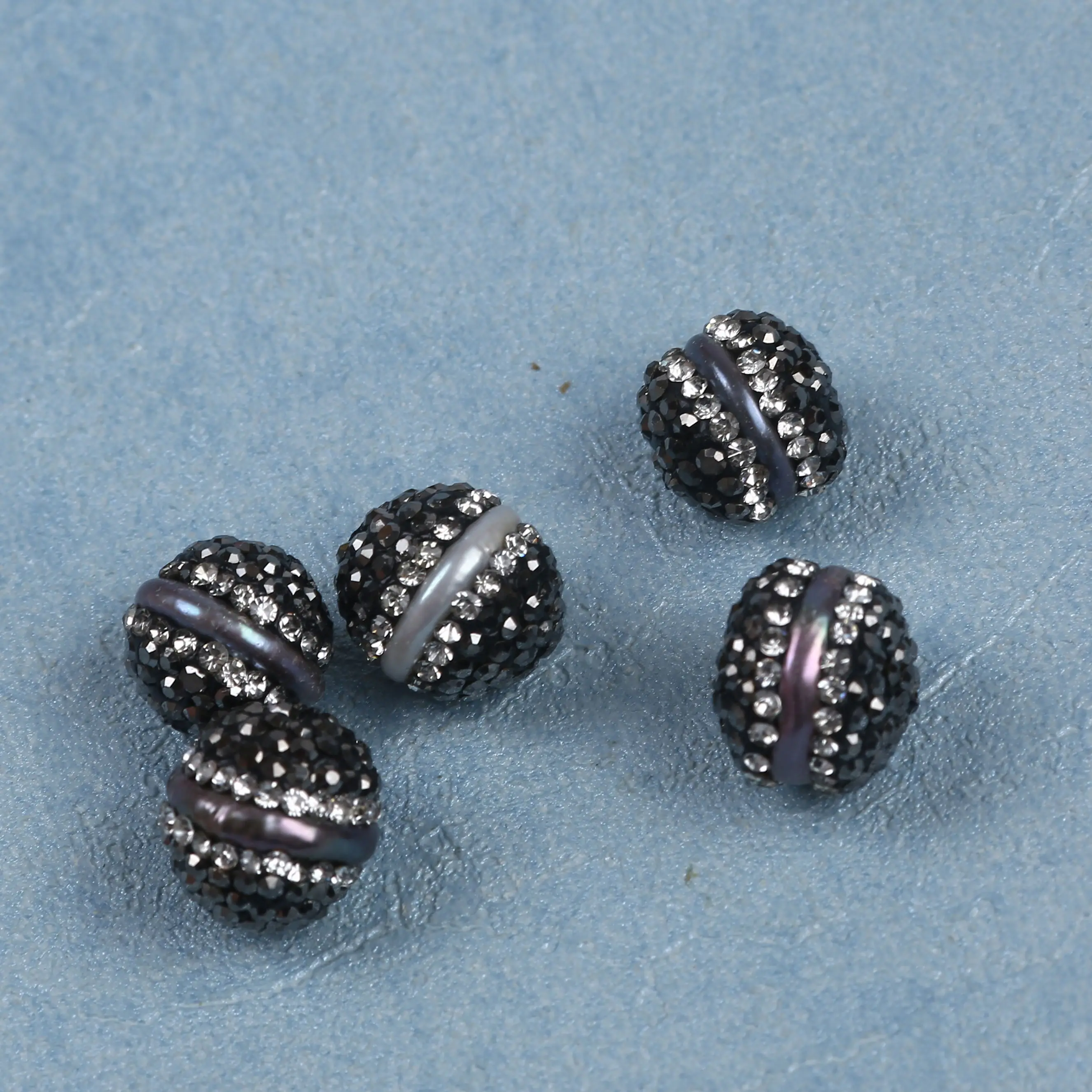 

Алмазные бусины с жемчугом, бусины россыпью, оптовая цена, с отверстием для сережек или подвесок