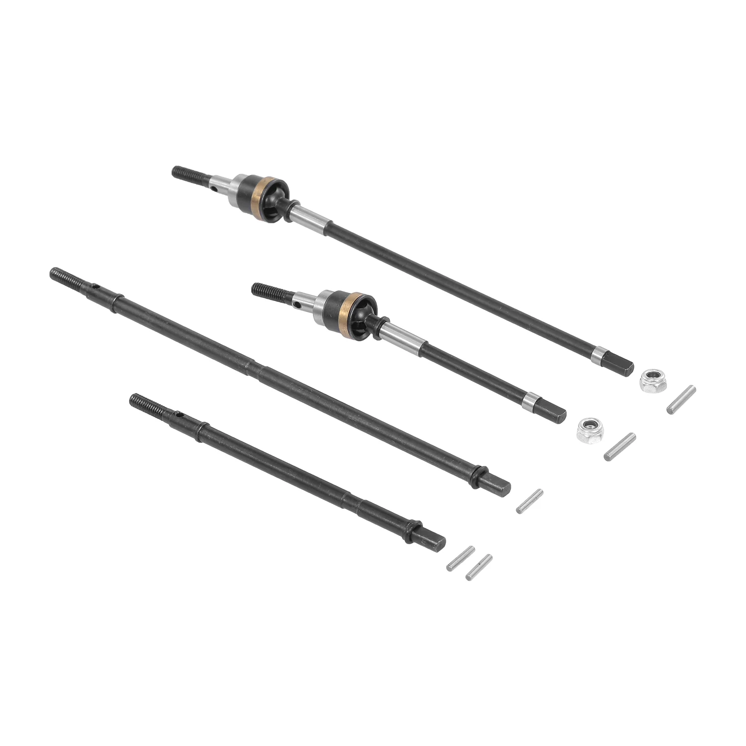 Передний приводной вал с универсальным приводным шарниром и комплектом задних