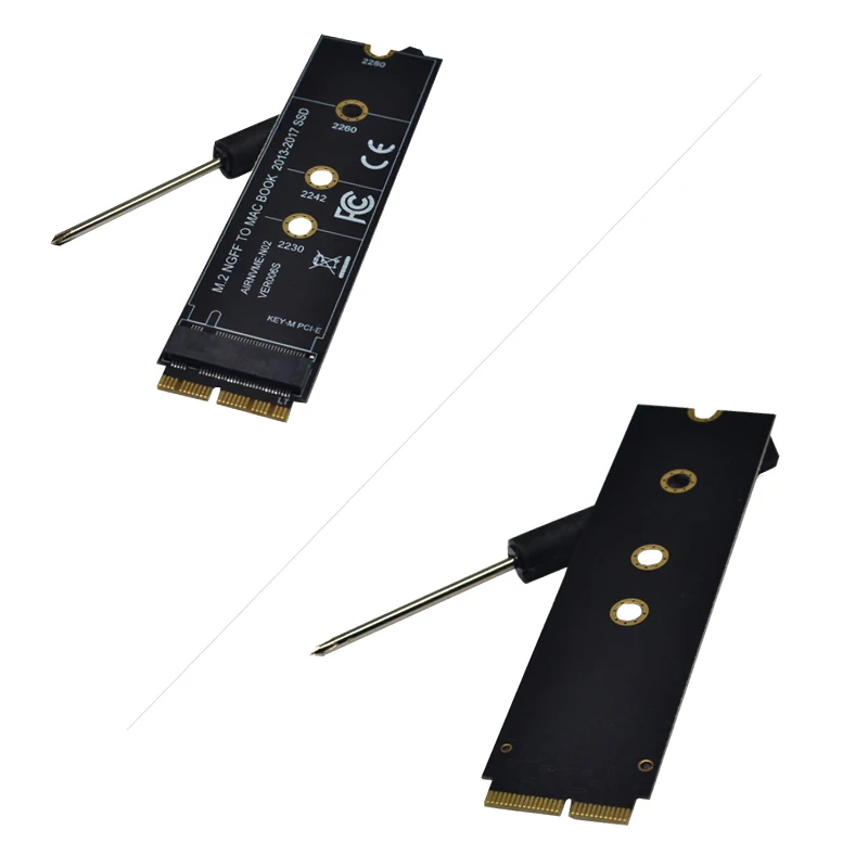 M ключ M.2 NGFF PCIe AHCI SSD адаптер карты для MACBOOK Air 2013 2014 2015 2017 A1465 A1466 Pro A1398 A1502 A1419 2230-2280 M2 |