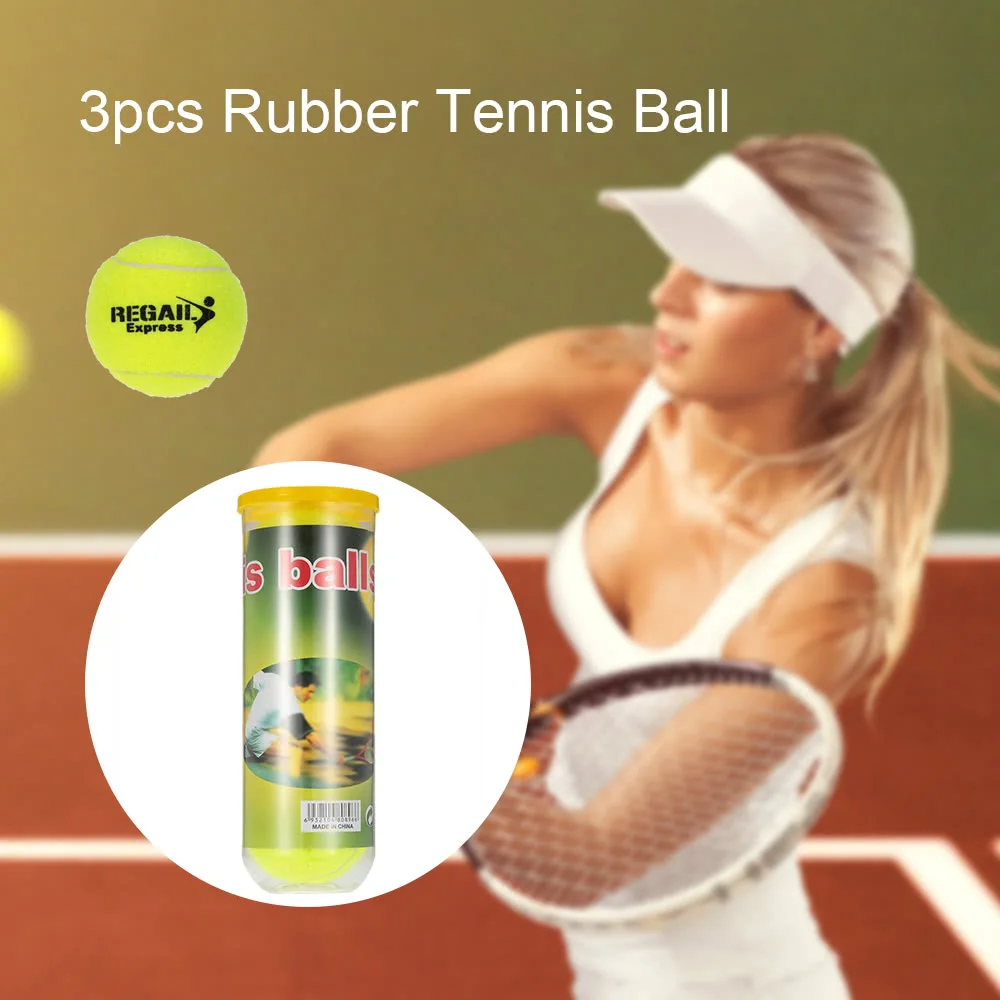 

3PCS/Can Tennis Training Ball Practice High Resilience Training Durable Tennis Ball Training Balls for Beginners Competition
