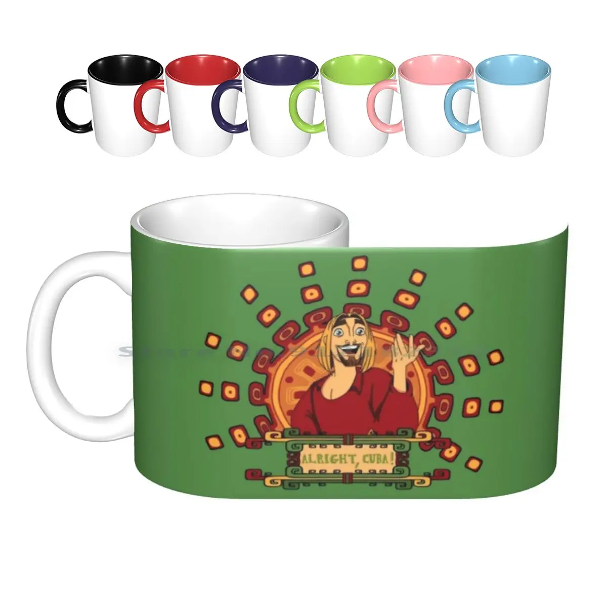 

Alright...cuba! Ceramic Mugs Coffee Cups Milk Tea Mug Dreamworks Tullio Miguel Road To El Dorado The Road To El Dorado El