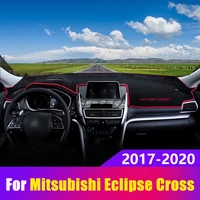 for mitsubishi eclipse cross 2017 2018 2019 2020 car dashboard cover mat sun shade pad instrument panel carpets trim accessories