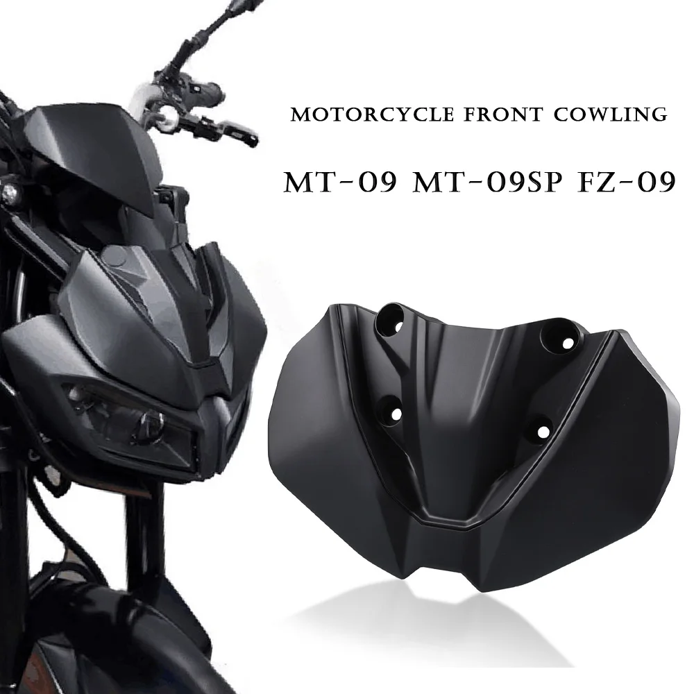 

Motorcycle Accessories FOR YAMAHA MT09 MT 09 MT-09 SP 2018 2019 2020 Front cowling Wheel Fender Beak Nose Cone Extension Cover