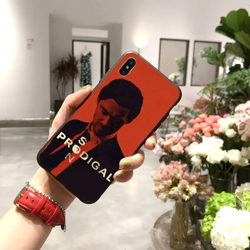 

NBDRUICAI Prodigal Son Tom Payne Cover Black Soft Shell Phone Case for iPhone 11 pro XS MAX 8 7 6 6S Plus X 5S SE XR case