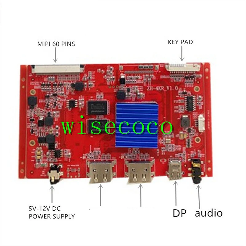 Пейзажный режим 5 дюймов 2K LCD 2560*1440 экран дисплей DP аудио контроллер плата привода