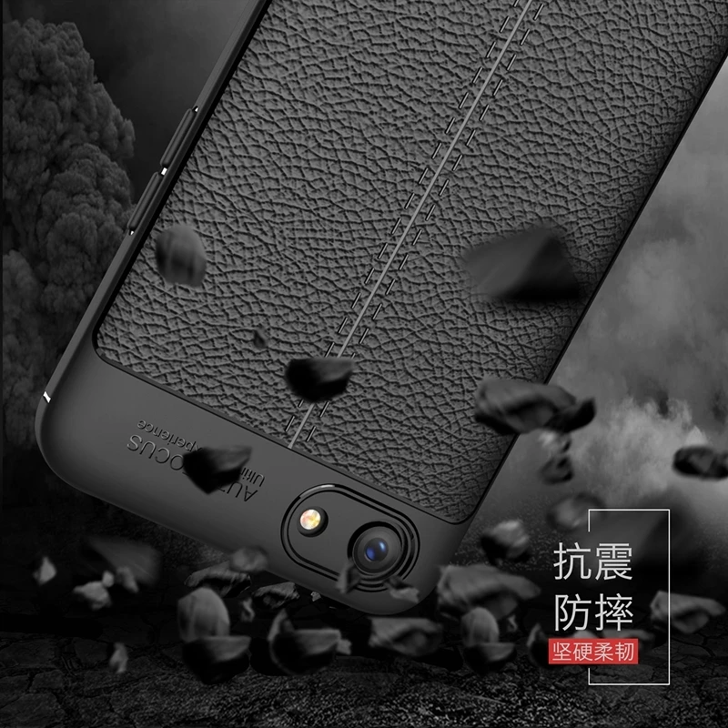 Longxin For oppo A83 TPU back cover soft case new fashion frosted simplicity business litchi lines protective |