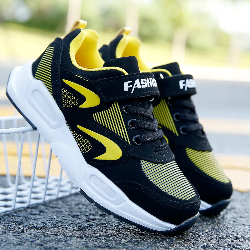 2020 Сезон весна-осень Брендовая детская обувь Нескользящие Детские кроссовки для