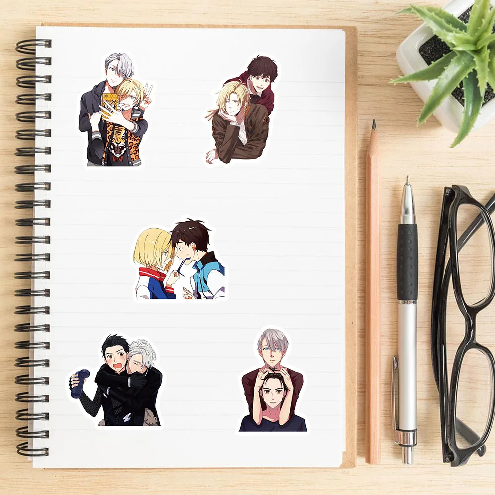 103050pcs gay bl boys love anime stickers cartoon decals skateboard laptop guitar suitcase motorcycle waterproof sticker toy free global shipping