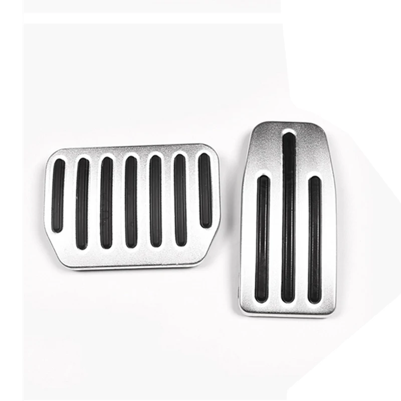 

Aluminum alloy Foot Pedal For Tesla Model 3 Accelerator Gas Fuel Brake Pedal Rest Pedal Pads Mats Cover Accessories Car Styling